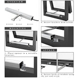 QUOYA Smart Electric Window Opener with WiFi Smart Wall Switch, Remote Control, App Control, Voice Control, Compatible with Alexa, Google, Siri. (40cm Stroke)