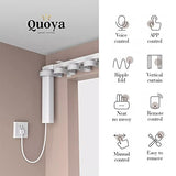 Quoya Smart Electric Curtain Track Wave Ripple Fold Runners, Compatible with AT5810 / QL600 (Suitable for up to 7m(275inches) Track)